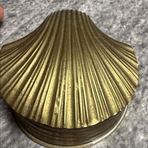 Shell Brass Trinket